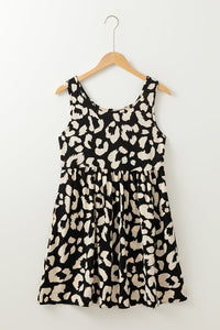 Bohemian Casual Beach Mini Dress