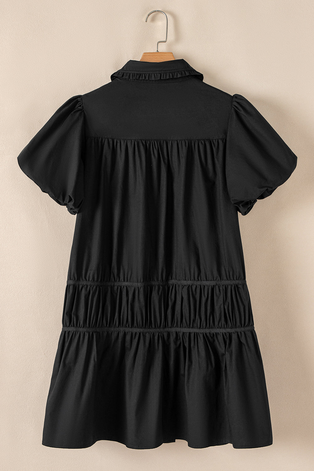 Bohemian Casual Black Dress Styled