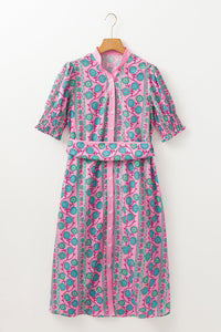 Bohemian Casual Fit Dress Closeup