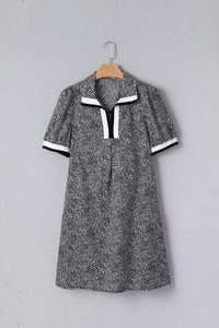 Bohemian Casual Loose Mini Dress