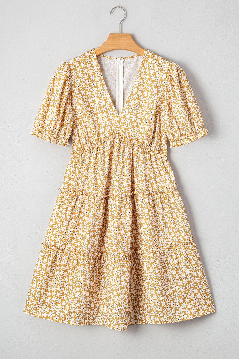 Bohemian casual mini dress styled