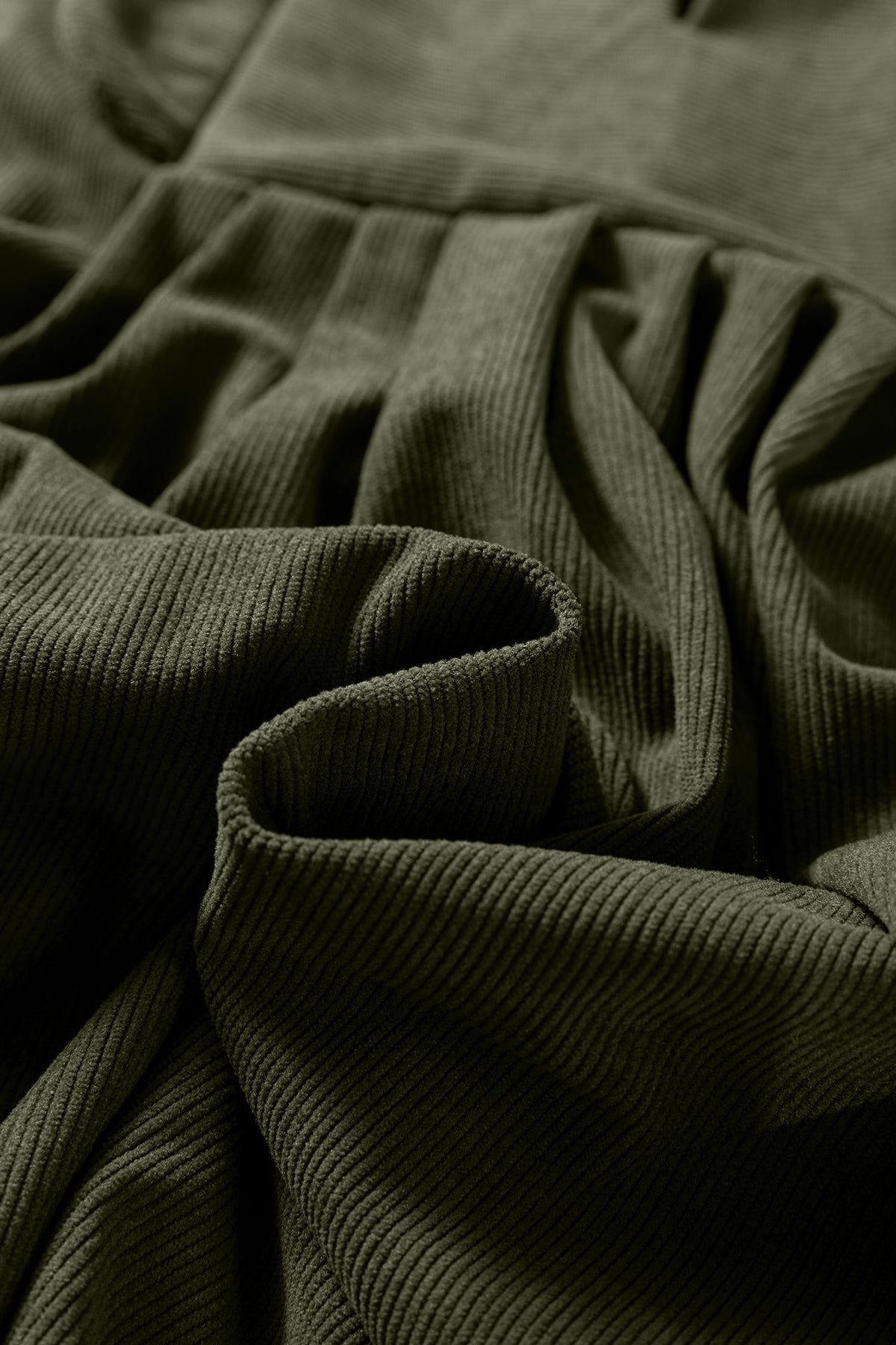 Bohemian Corduroy Dress Back View