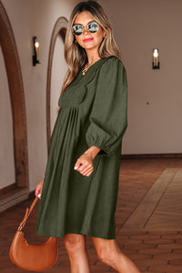Bohemian Corduroy Dress Side Detail