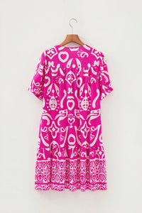 Bohemian Cotton Casual Day Dress