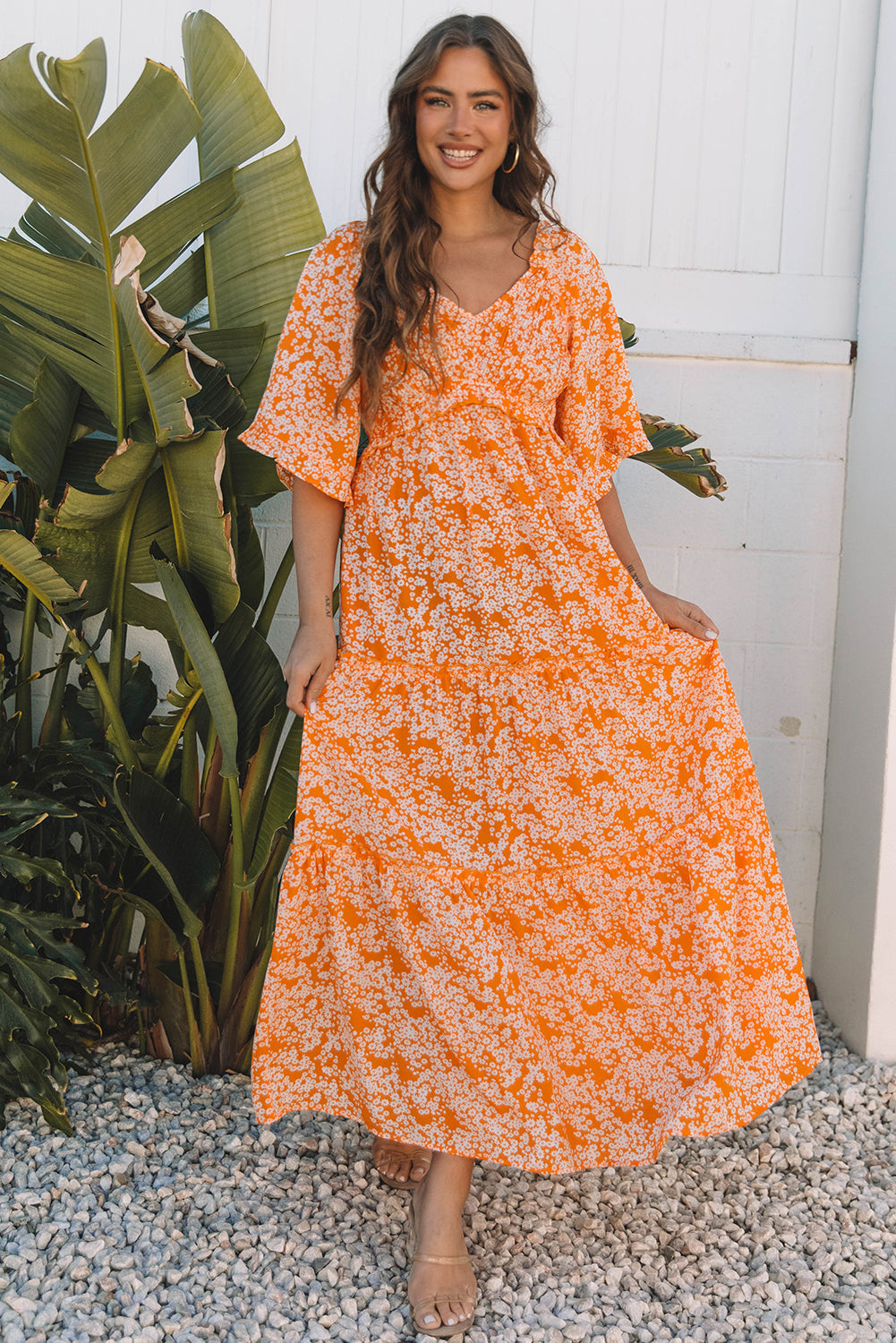 Bohemian Cotton Casual Short Dress