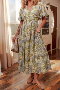 Bohemian Cotton Dress Side View