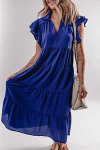 Bohemian Cotton Dress Side View
