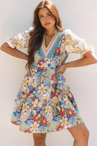 Bohemian Cotton Sundress Relaxed Fit