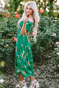 Bohemian Cotton Tiered Summer Dress