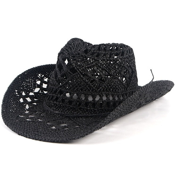 Bohemian Cowgirl Hat Natural Straw