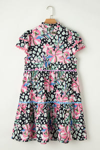 Bohemian Crochet Detail Dress View
