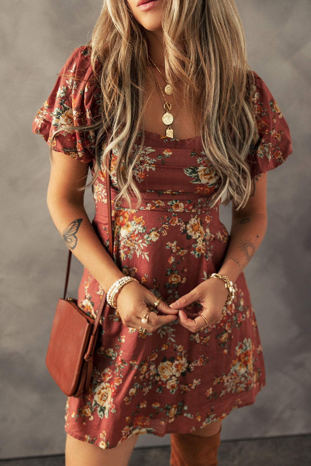 Bohemian Crochet Detail White Dress