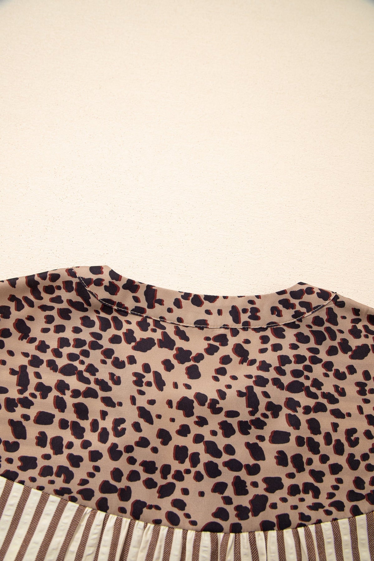 Bohemian Dress Ruffle Hem Detail
