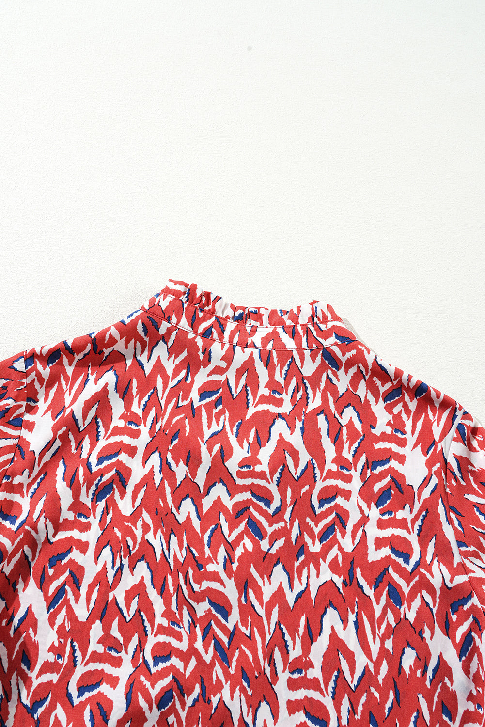 Bohemian Dress Ruffle Hem Detail