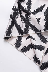 Bohemian dress side slit detail