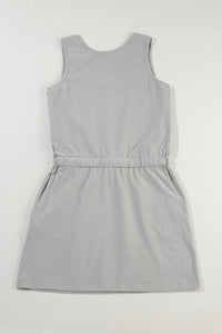 Bohemian earth tone casual dress