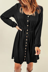 Bohemian Earth Tone Midi Dress