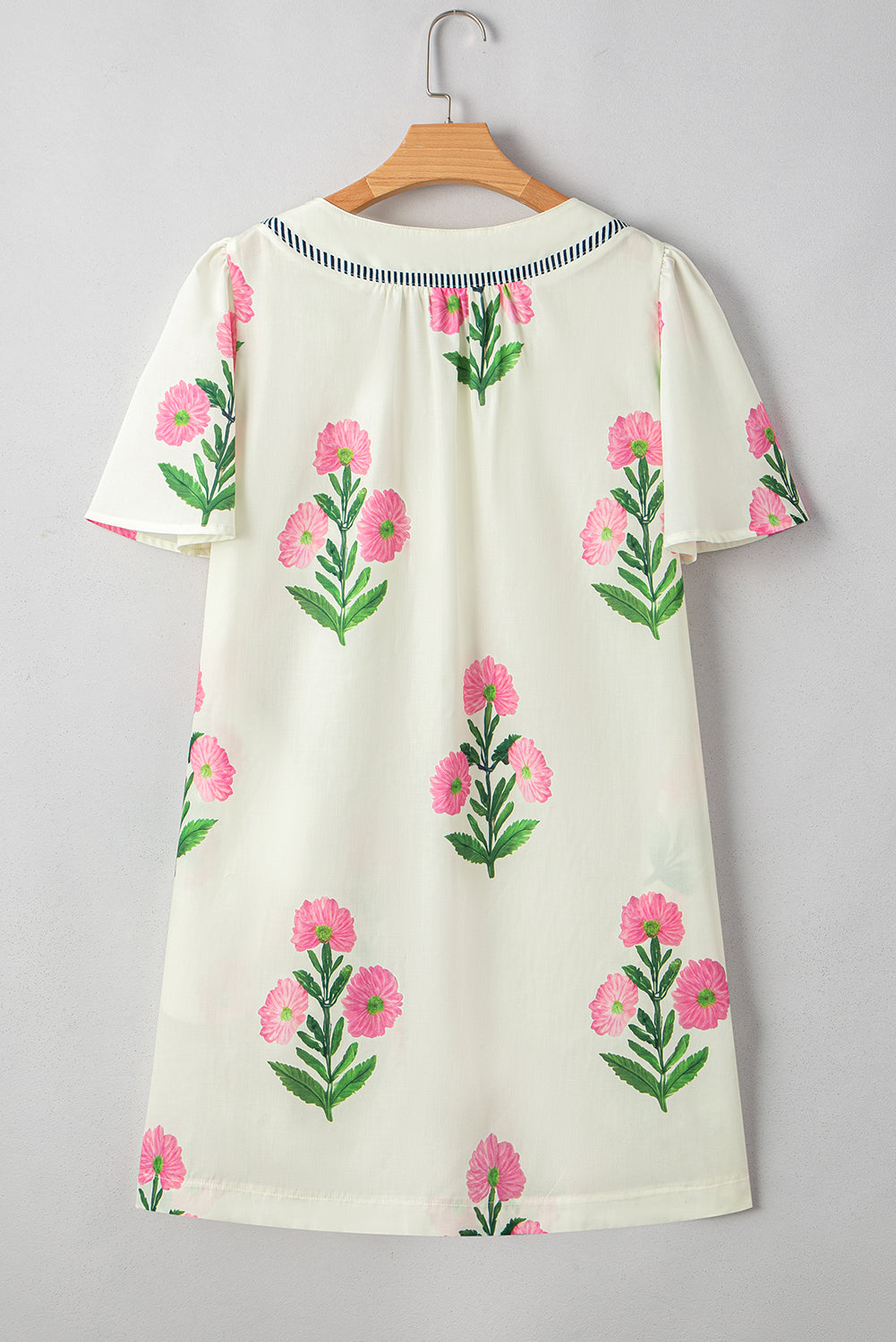 Bohemian Earth Tone Shift Dress