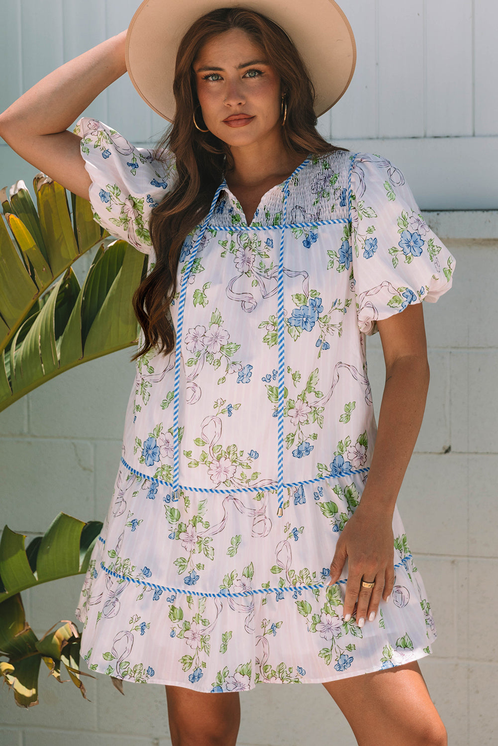 Bohemian Earthy Tone Casual Dress