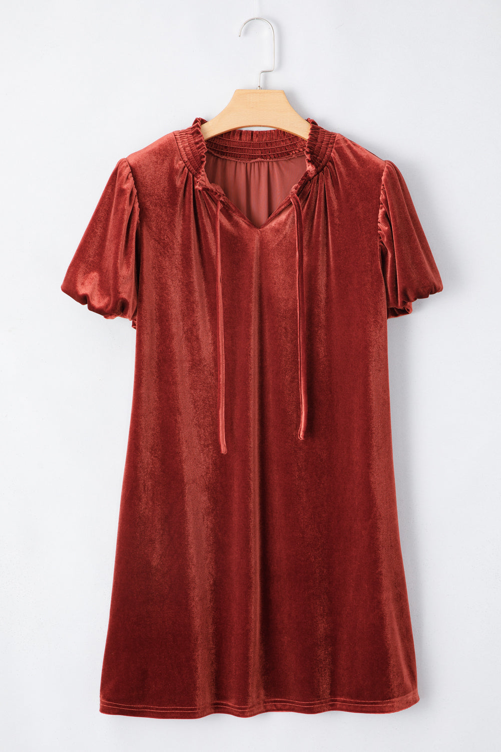 Bohemian Embroidered Boho Mini Dress