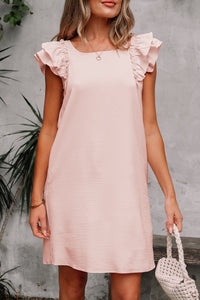 Bohemian Embroidered Boho Mini Dress