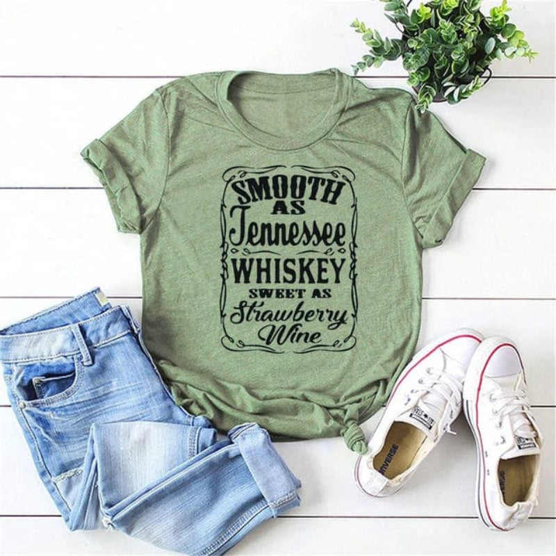 Bohemian embroidered cotton t-shirt