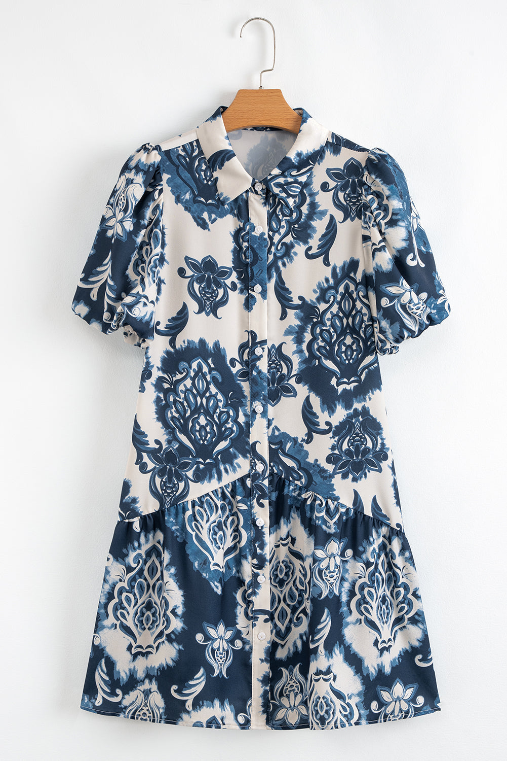 Bohemian Embroidered Lightweight Mini Dress