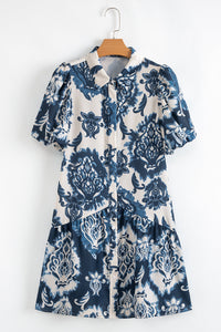 Bohemian Embroidered Lightweight Mini Dress