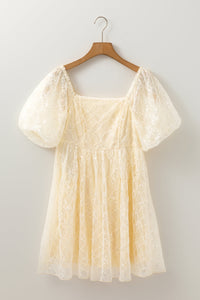 Bohemian Embroidered V-Neck Dress