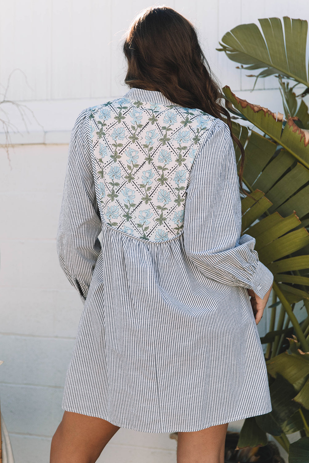 Bohemian Floral Print Casual Dress