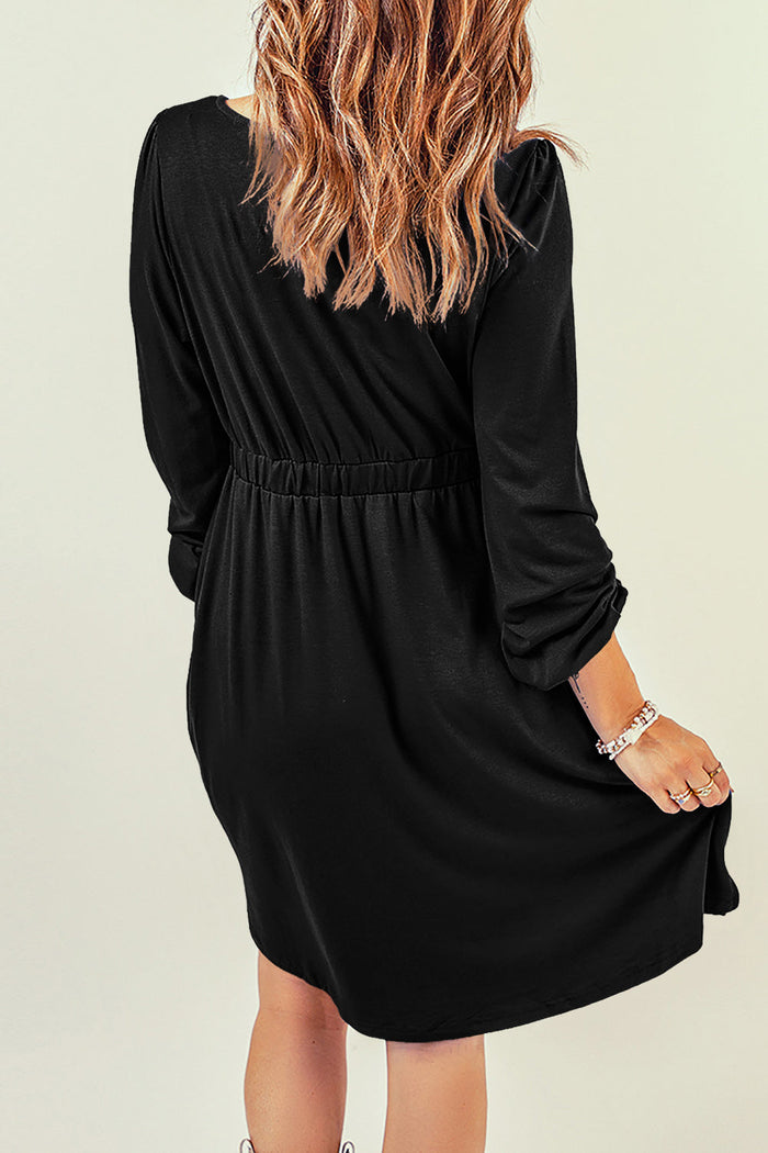 Bohemian Floral Print Midi Dress