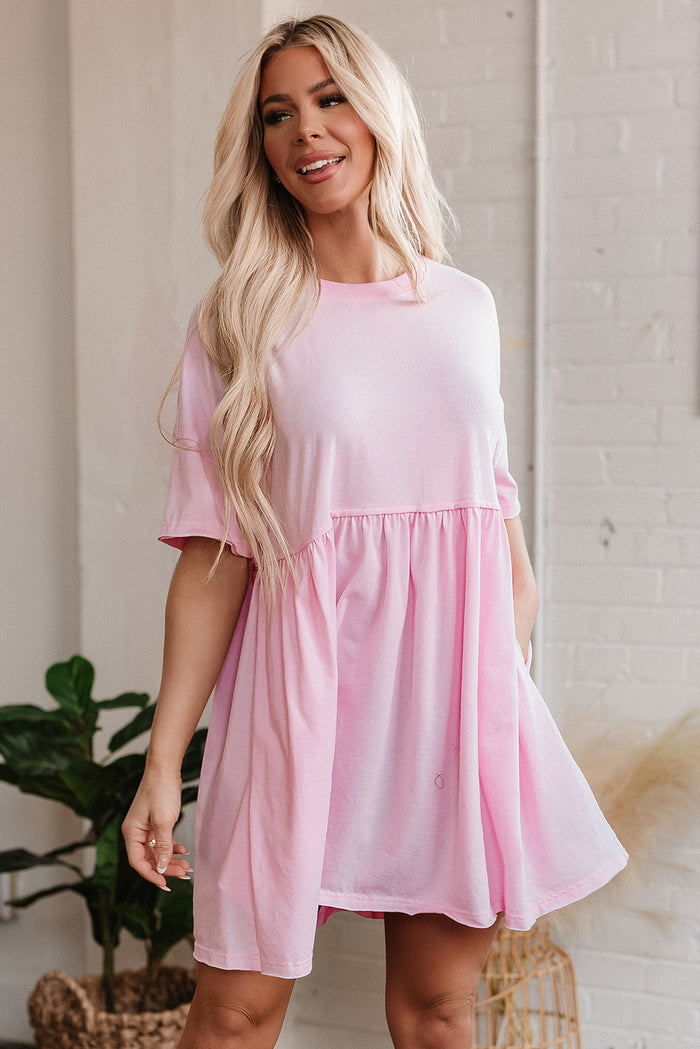 Bohemian Floral Print Summer Dress