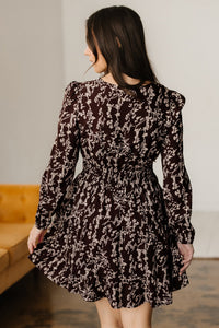 Bohemian Floral Print Summer Dress