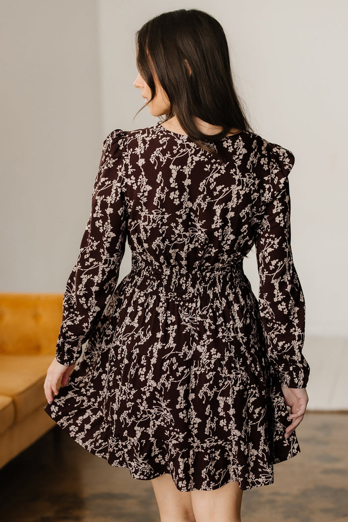 Bohemian Floral Print Summer Dress