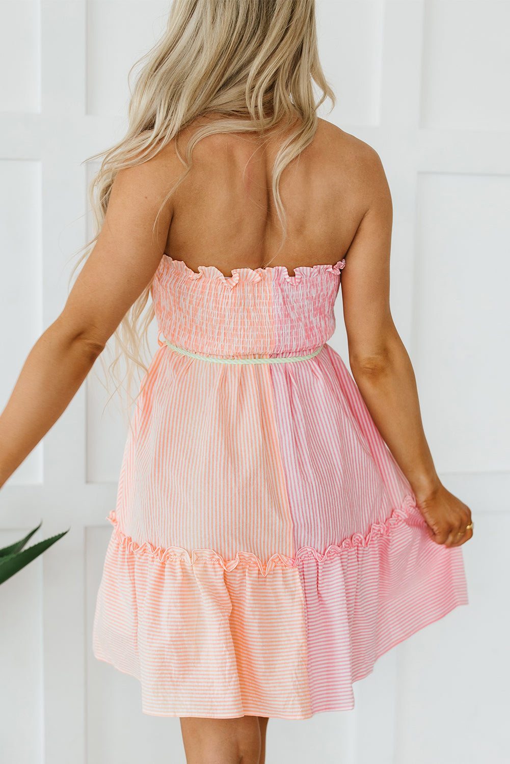 Bohemian Floral Print Summer Dress