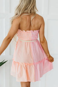Bohemian Floral Print Summer Dress