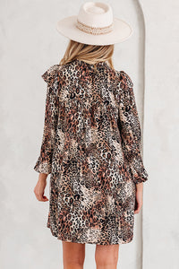 Bohemian Floral Print Summer Dress