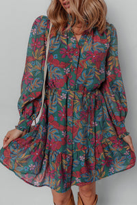 Bohemian Flowy Cotton Beach Dress