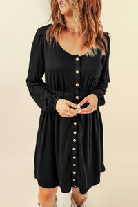 Bohemian Flowy Cotton Midi Dress