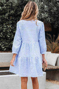 Bohemian Flowy Cotton Summer Dress