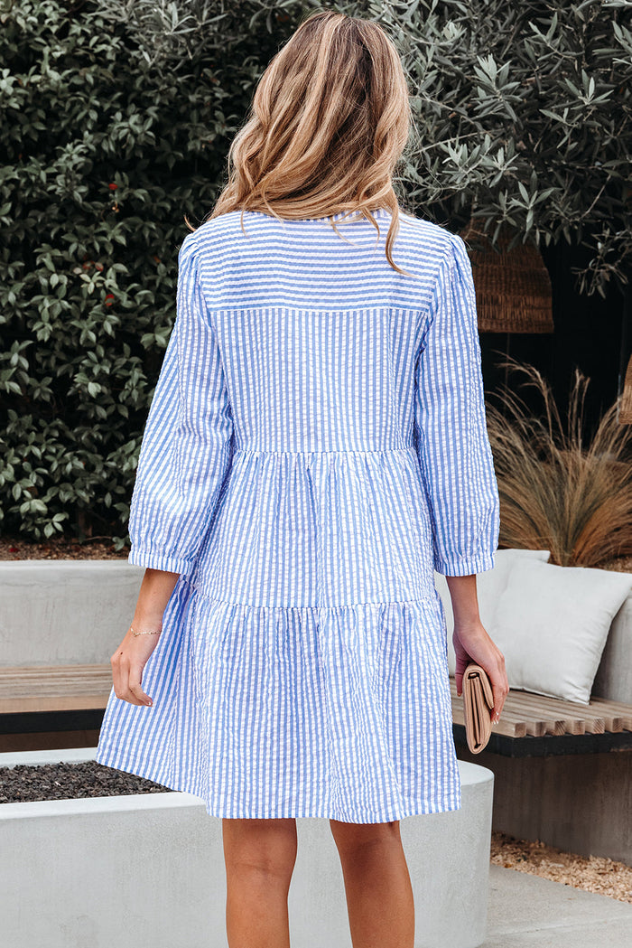 Bohemian Flowy Cotton Summer Dress