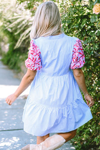 Bohemian Flowy Cotton Summer Dress
