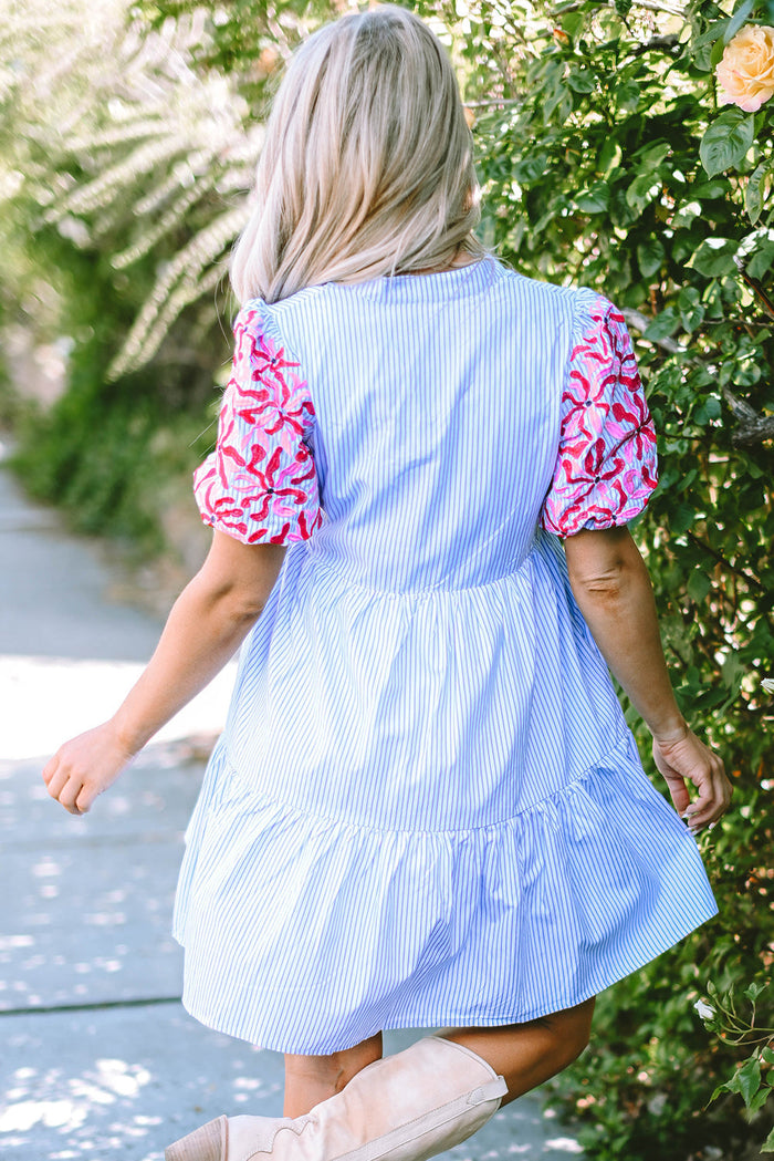 Bohemian Flowy Cotton Summer Dress