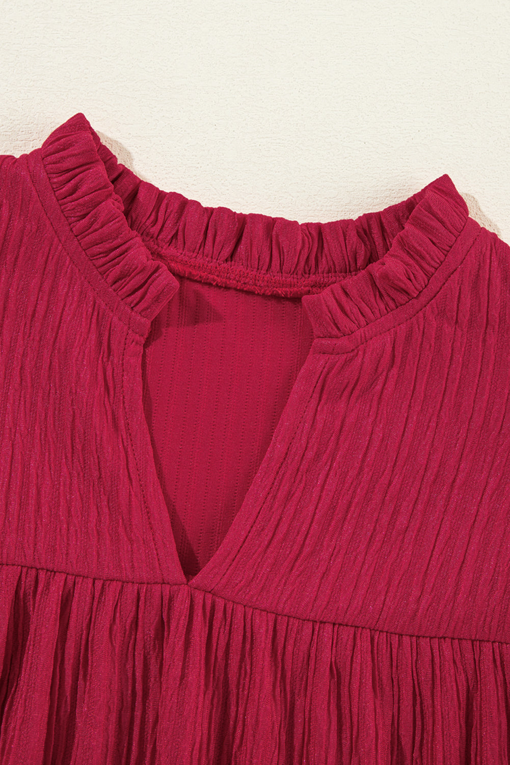 Bohemian Flowy Dress Close Up