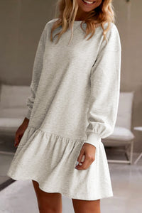 Bohemian Flowy Hem Garden Dress