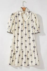 Bohemian Flowy Summer Mini Dress