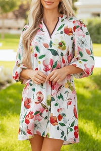 Bohemian Flowy V-Neck Sundress