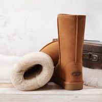 Bohemian Fur-Lined Winter Boots