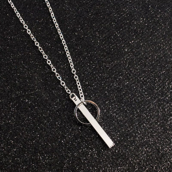 Bohemian golden layered pendant necklace