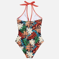 Bohemian halter swimwear side view